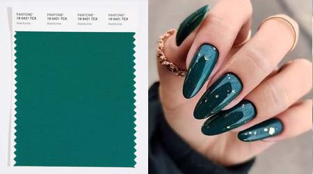 PANTONE 19-5421 Aventurine — Авантюрин